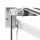 vidaXL Markise Einziehbar Anthrazit und Weiß 3x2,5 m Stoff & Aluminium