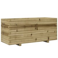 vidaXL Pflanzkübel 110x40x49,5 cm Kiefernholz...