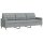 vidaXL 3-Sitzer-Sofa Hellgrau 210 cm Stoff