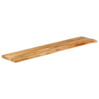 vidaXL Tischplatte mit Baumkante 140x40x2,5 cm Massivholz...