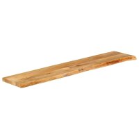 vidaXL Tischplatte mit Baumkante 160x20x3,8 cm Massivholz...