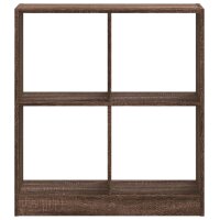 vidaXL B&uuml;cherregal Braun Eichen-Optik 68,5x32x75 cm Holzwerkstoff