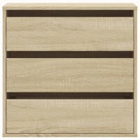 vidaXL Kommode Sonoma-Eiche 60x41x58 cm Holzwerkstoff