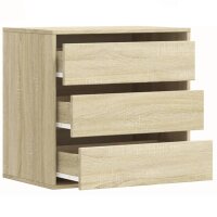 vidaXL Kommode Sonoma-Eiche 60x41x58 cm Holzwerkstoff