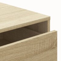 vidaXL Kommode Sonoma-Eiche 60x41x58 cm Holzwerkstoff