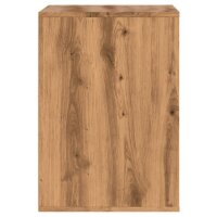 vidaXL Kommode Artisan-Eiche 60x41x58 cm Holzwerkstoff