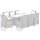 vidaXL 9-tlg. Garten-Essgruppe mit Kissen Beige Poly Rattan