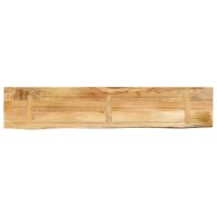 vidaXL Tischplatte 180x30x2,5 cm Baumkante Massivholz Raues Mangoholz