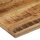 vidaXL Tischplatte 110x80x3,8 cm Baumkante Massivholz Raues Mangoholz