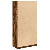 vidaXL Kleiderschrank R&auml;uchereiche 100x50x200 cm Holzwerkstoff