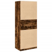 vidaXL Kleiderschrank R&auml;uchereiche 80x50x200 cm Holzwerkstoffs