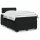 vidaXL Boxspringbett mit Matratze Schwarz 120x200 cm Samt