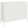 vidaXL Sideboard Wei&szlig; 100,5x39x79 cm Kaltgewalzter Stahl