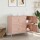 vidaXL Sideboard Rosa 100,5x39x79 cm Kaltgewalzter Stahl