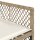 vidaXL 9-tlg. Garten-Essgruppe mit Kissen Beige Poly Rattan