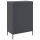 vidaXL Highboard Anthrazit 68x39x101,5 cm Kaltgewalzter Stahl