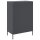 vidaXL Highboard Anthrazit 68x39x101,5 cm Kaltgewalzter Stahl