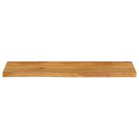 vidaXL Tischplatte mit Baumkante 120x40x2,5 cm Massivholz Mango