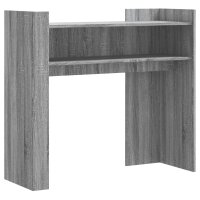 vidaXL Konsolentisch Grau Sonoma 100x35x90 cm Holzwerkstoff