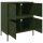 vidaXL Sideboard Olivgr&uuml;n 68x39x79 cm Stahl