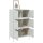 vidaXL Highboard Wei&szlig; 68x39x113 cm Stahl