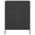 vidaXL Sideboard Schwarz 68x39x89 cm Stahl