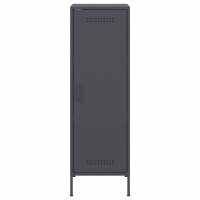 vidaXL Highboard Anthrazit 36x39x113 cm Stahl