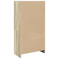 vidaXL B&uuml;cherregal Sonoma-Eiche 57x28,5x107,5 cm Holzwerkstoff