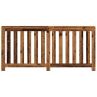 vidaXL Heizk&ouml;rperverkleidung Altholz-Optik 175x20x82 cm Holzwerkstoff