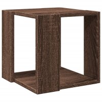 vidaXL Couchtisch Braun Eichen-Optik 32x32x30 cm...