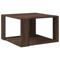 vidaXL Couchtisch Braun Eichen-Optik 51,5x51,5x30 cm Holzwerkstoff