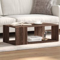 vidaXL Couchtisch Braun Eichen-Optik 89,5x48x30 cm...