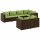 vidaXL 7-tlg. Garten-Lounge-Set mit Kissen Braun Poly Rattan