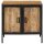 vidaXL Sideboard 70x35x70 cm Massives Raues Mangoholz