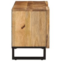 vidaXL TV-Schrank 105x34x46 cm Raues Massives Mangoholz