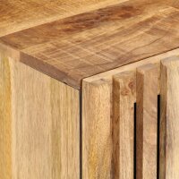 vidaXL TV-Schrank 105x34x46 cm Raues Massives Mangoholz