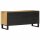 vidaXL TV-Schrank 105x34x46 cm Raues Massives Mangoholz