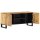 vidaXL TV-Schrank 105x34x46 cm Raues Massives Mangoholz