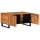 vidaXL Couchtisch 80x51x40 cm Massivholz Akazie