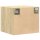 vidaXL Wandschrank Sonoma-Eiche 45x42,5x40 cm Holzwerkstoff