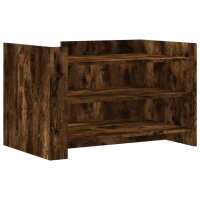 vidaXL Couchtisch R&auml;uchereiche 80x50x50 cm Holzwerkstoff