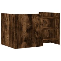 vidaXL Couchtisch R&auml;uchereiche 80x50x50 cm Holzwerkstoff