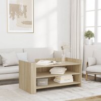 vidaXL Couchtisch Sonoma-Eiche 100x50x50 cm Holzwerkstoff