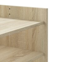 vidaXL Couchtisch Sonoma-Eiche 100x50x50 cm Holzwerkstoff