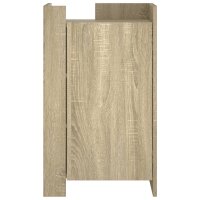 vidaXL Sideboard Sonoma-Eiche 45x35x75 cm Holzwerkstoff