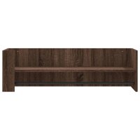 vidaXL Wandregal Braun Eichen-Optik 100x35x30,5 cm Holzwerkstoff