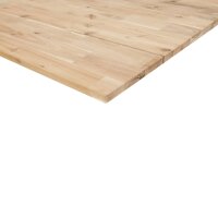 vidaXL Tischplatte Quadratisch 90x90x2 cm Massivholz Akazie