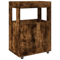 vidaXL Barwagen R&auml;uchereiche 60x39,5x89 cm Holzwerkstoff