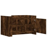 vidaXL Couchtisch R&auml;uchereiche 80x50x50 cm Holzwerkstoff