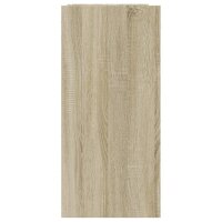 vidaXL Sideboard Sonoma-Eiche 100x35x75 cm Holzwerkstoff